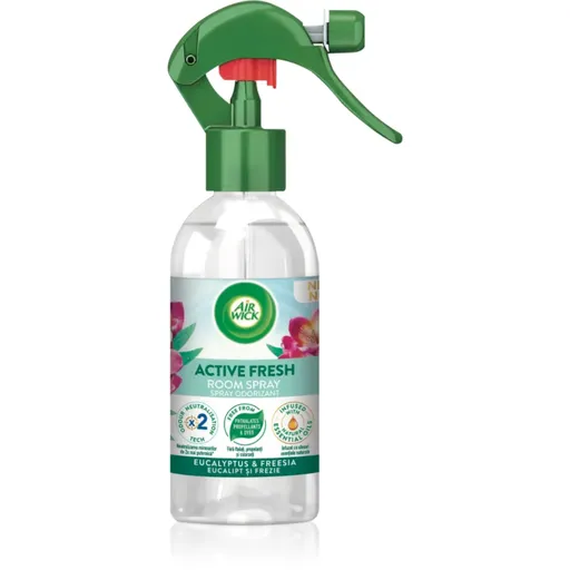 Air Wick Active Fresh Spray Eucalyptus & Freesia bytový sprej 237 ml
