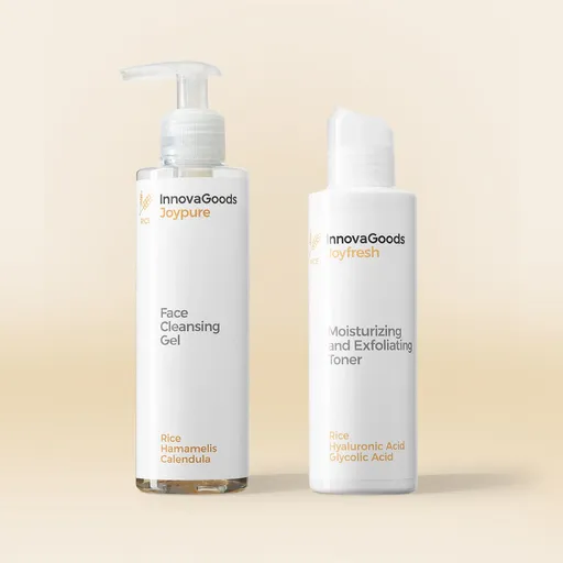 InnovaGoods Dvojbalíček na čištění obličeje Rice