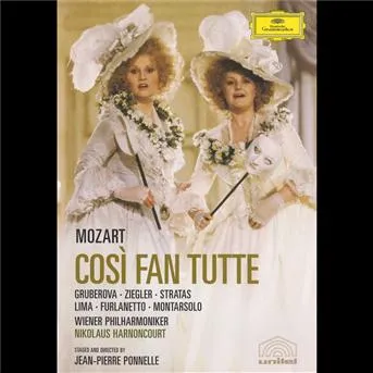 Edita Gruberová, COSI FAN TUTTE - GRUBEROVA/WPH/HARNONCOURT, DVD
