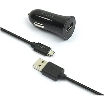 FIXED Rapid Charge Car MicroUSB černá (FIXCC-UM-BK)