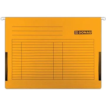 DONAU s bočnicami A4, oranžové – balenie 5 ks (7420905-12)