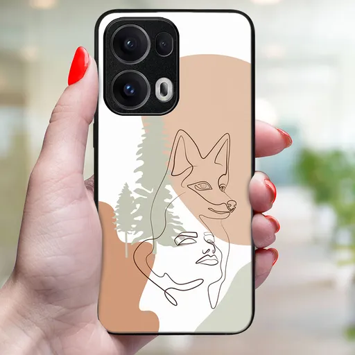 MY ART Ochranný kryt pre Oppo Reno13 Pro 5G FOX (191)