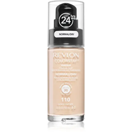 Revlon Cosmetics ColorStay™ SPF 20 dlhotrvajúci make-up pre normálnu až suchú pleť odtieň 110 Ivory 30 ml
