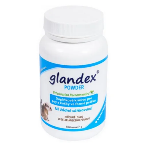 GLANDEX Powder pre psy a mačky 71 g