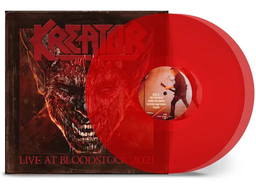Kreator - Live At Bloodstock 2021 (Gatefold Sleeve) (Limited Edition) (Red Coloured) (2 ) LP