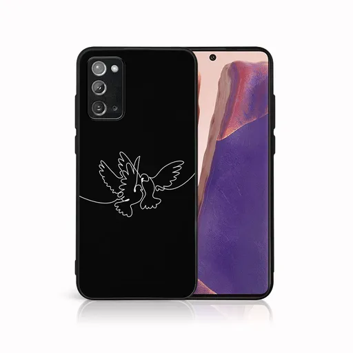 MY ART Ochranný obal pre Samsung Galaxy Note 20 WHITE DOVE (195)