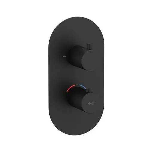 Sprchová a vaňová batéria Ravak Espirit bez podomietkového telesa čierna matná X070286