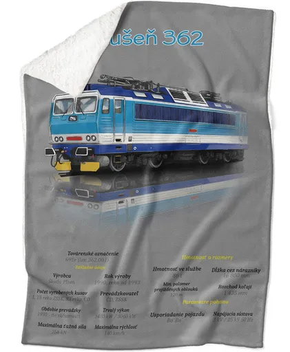 Deka Rušeň 362 (Podšitie baránkom: ÁNO)