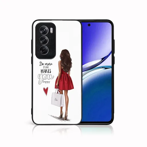 MY ART Ochranný kryt pre Oppo Reno12 Pro 5G RED DRESS (137)