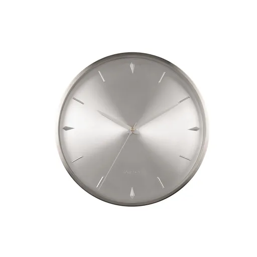 Karlsson 5896SI dizajnové nástenné hodiny