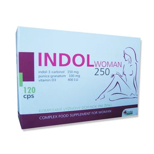 Indol Woman 250 pre ženy 120 kapsúl
