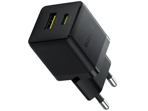 Adaptér USB BASESUS Palm Black 2xUSB 20W