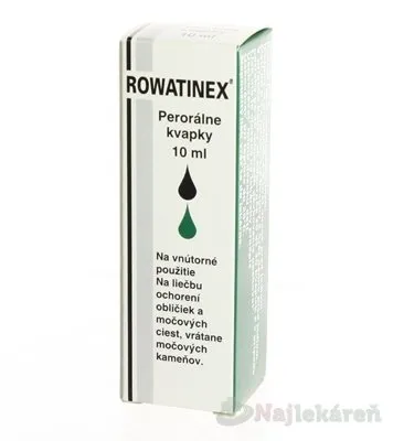ROWATINEX na ochorenia močových ciest 10 ml
