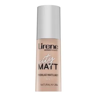 Lirene City Matt Mattifying Liquid Foundation fluidný make-up so zmatňujúcim účinkom 204 Natural 30 ml