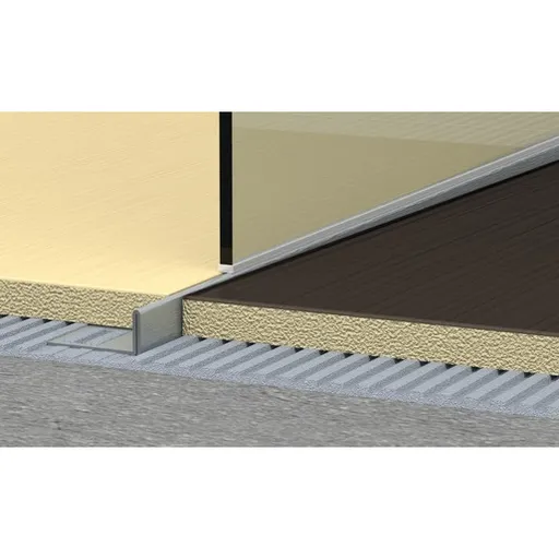 Lišta pravá Havos kartáčovaný, nerez, dĺžka 200 cm, výška hrany 12 mm, SPNRZK12200P