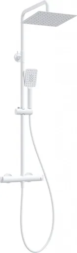 DEANTE - Therm biela sprchová batéria so sprchovou batériou, termostatická NAC_A4HT