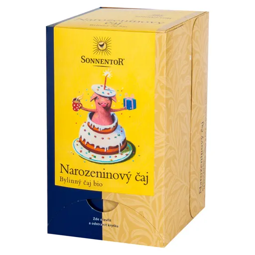 SONNENTOR Narodeninový čaj bio 27 g dvojkomorový