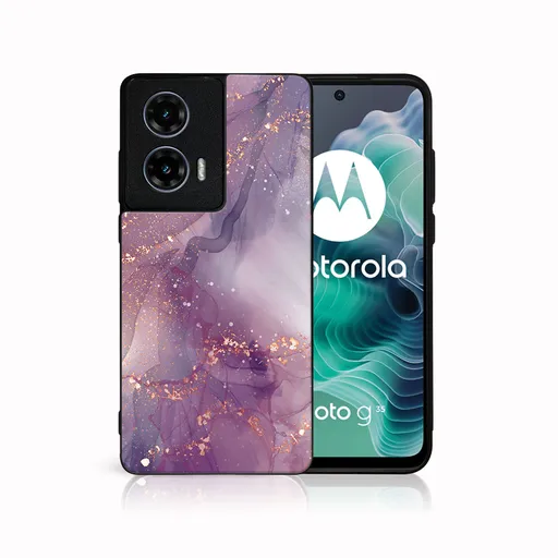 MY ART Ochranný kryt pre Motorola Moto G35 5G PURPLE (148)