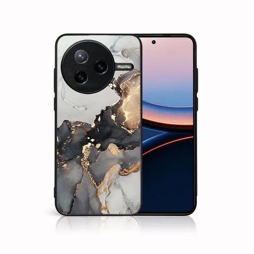 MY ART Ochranný kryt pre Xiaomi Poco F7 Ultra GREY MARBLE (140)