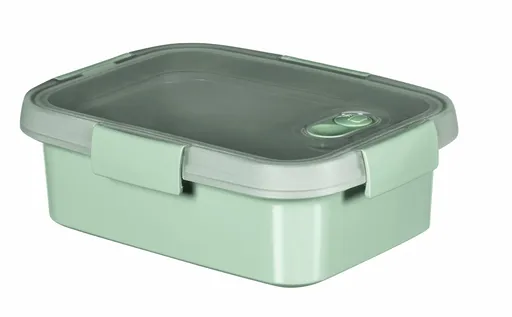 CURVER Dóza na potraviny SMART TO GO ECO 1l s príborom | zelená