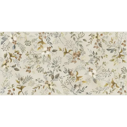 Dlažba Del Conca Timeline wildflowers dekor 60x120 cm mat GCDSWILDFLR