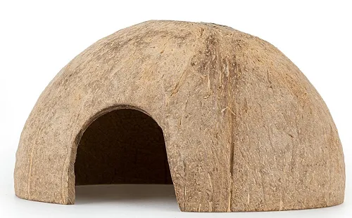 Happet Kokosová škrupina - polovica, brúsená