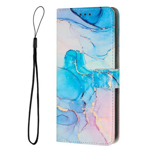 ART MARBLE Peňaženkový kryt pre Xiaomi Redmi A5 BLUE PINK