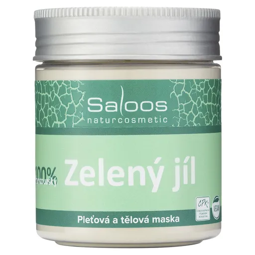 SALOOS 100% Francúzsky zelený íl 140 g