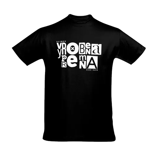 Desmod tričko Vyrobená pre mňa Čierna S