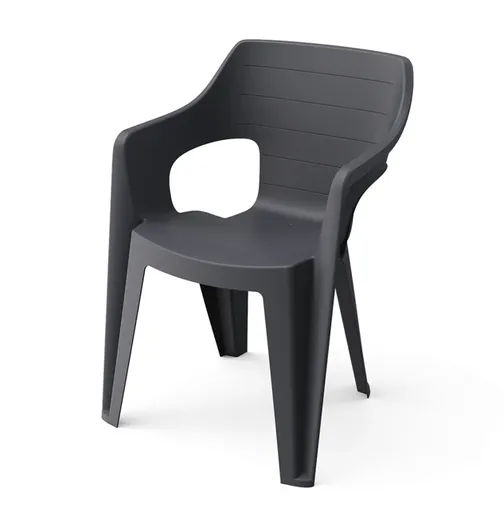 KETER Záhradná stolička BASK | grafit