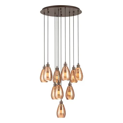 Závesné osvetlenie Eglo SIRACUSA hnedá 39509