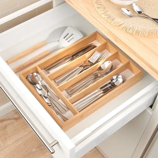 Die moderne Hausfrau Bambusový organizér do šuplíku