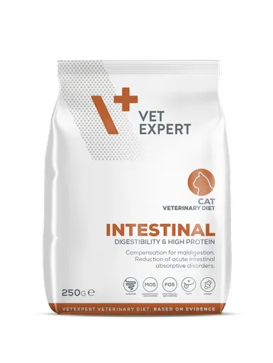 VetExpert VD cat 4T Intestinal diétne granule pre mačky 250g