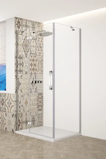 GELCO - TRINITY CHROM obdĺžnikový kút 800x900 ľavý, číre sklo, GT5680-90CL-CH GT5680-90CL-CH