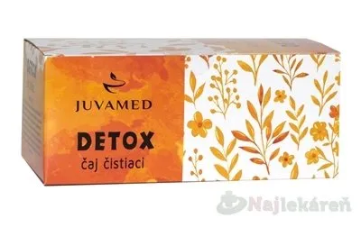 JUVAMED DETOX čaj čistiaci, 20x1,5g