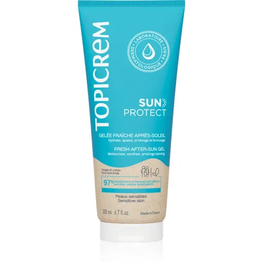 Topicrem Sun Protect Fresh After-Sun Gel chladivý gél po opaľovaní 200 ml