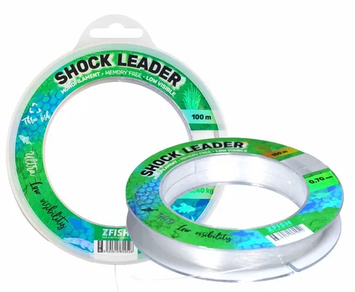 Zfish šokový vlasec vision shock leader 100 m - 0,60 mm 20,55 kg