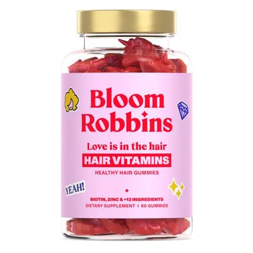 BLOOM ROBBINS Love is in the hair gummies 60 kusov