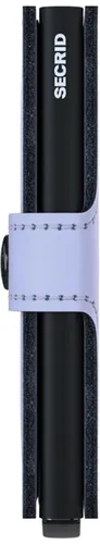 Kožená mini peňaženka Secrid Miniwallet Matte Lilac-Black