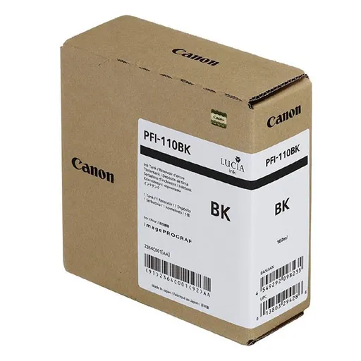 CANON PFI-110 BK - originálny