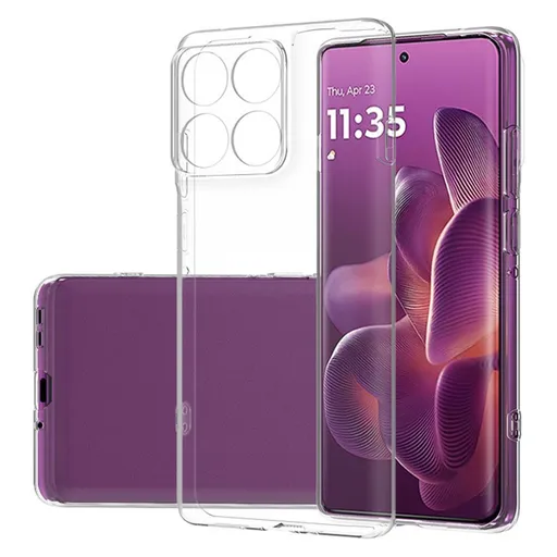 TPU Ochranný kryt pre Motorola Edge 60 Pro priehľadný