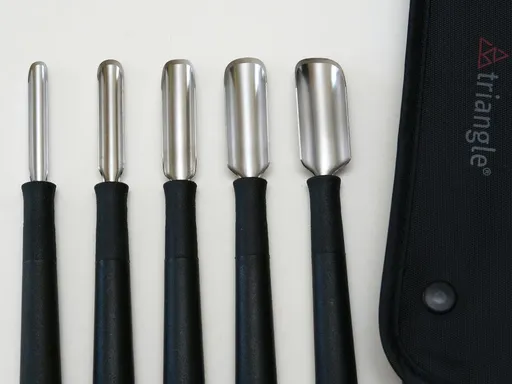 TRIANGLE Sada nožov Triangle 5 x U dlátko v obale