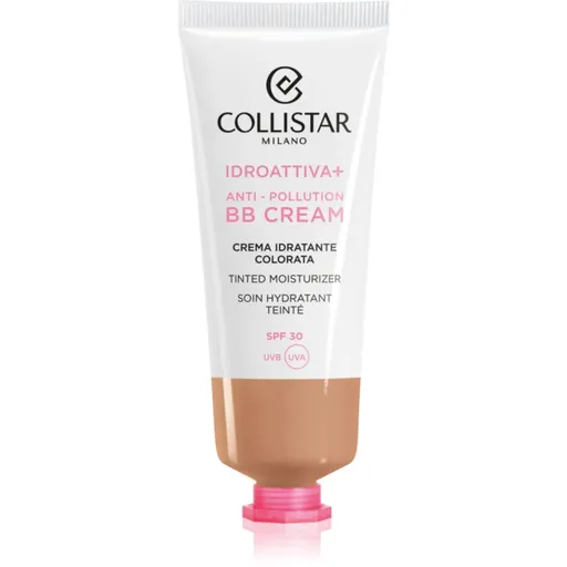 Collistar Face IDROATTIVA+ Tinted Moisturizer tónujúci hydratačný krém SPF 30 odtieň 3 Dark 50 ml