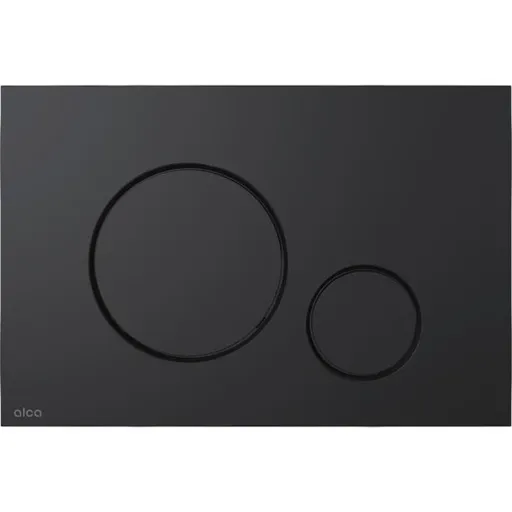 Ovládacie tlačidlo Alca plast čierna mat M678