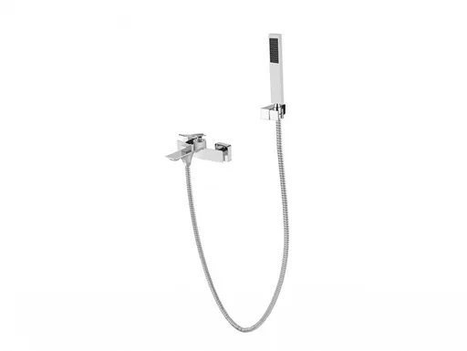 BESCO - Nástenná vaňová batéria ASPIRA chróm s príslušenstvom BABWASCH