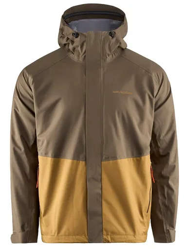 Grundéns bunda charter jacket whiskey/otter - l