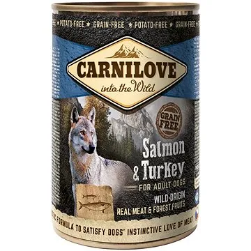 Carnilove wild meat salmon & turkey 400 g (8595602529278)