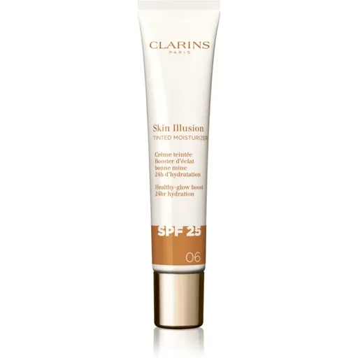 Clarins Skin Illusion Tinted Moisturizer tónovací krém SPF 25 odtieň 06 40 ml