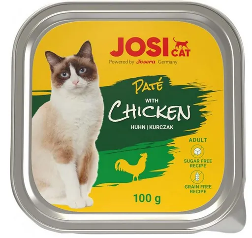 JosiCat Paté with Chicken mokré krmivo vo vaničke pre mačky 100g