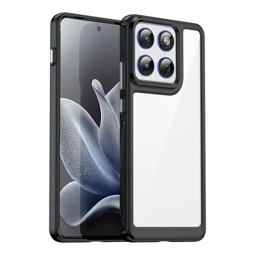 CRYSTAL Ochranný kryt pre Motorola Edge 70 čierny